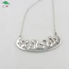 Comb design pendant Minority people style necklace women