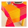 Yarn dyed tablecloth fabric cotton stripe tablecloth party table cloth