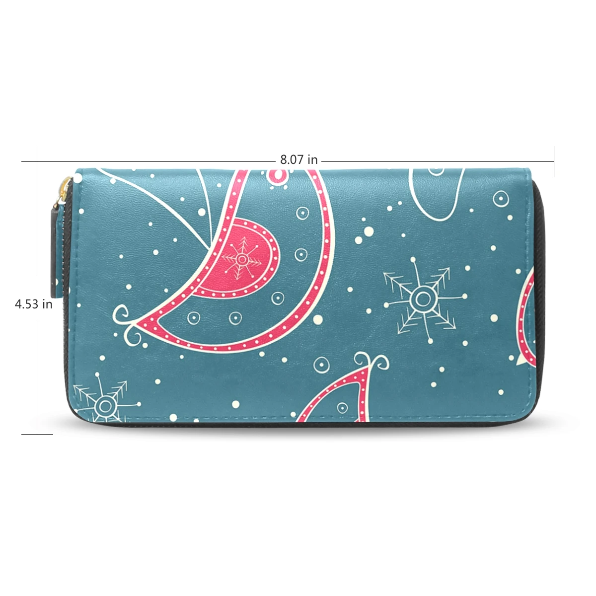 

2020 Hot Sale Custom Printed PU Wallet Women Long Wallet printed zipper wallet on sale, Customized color