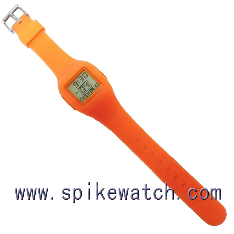 silicone digital watch