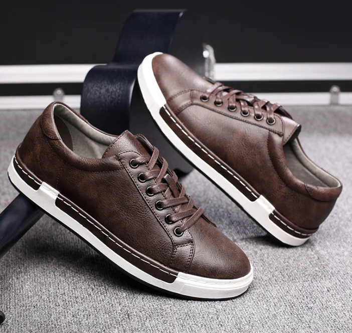 

up-0971r Men footwear casual pu mens sport shoes 47 48 size for spring