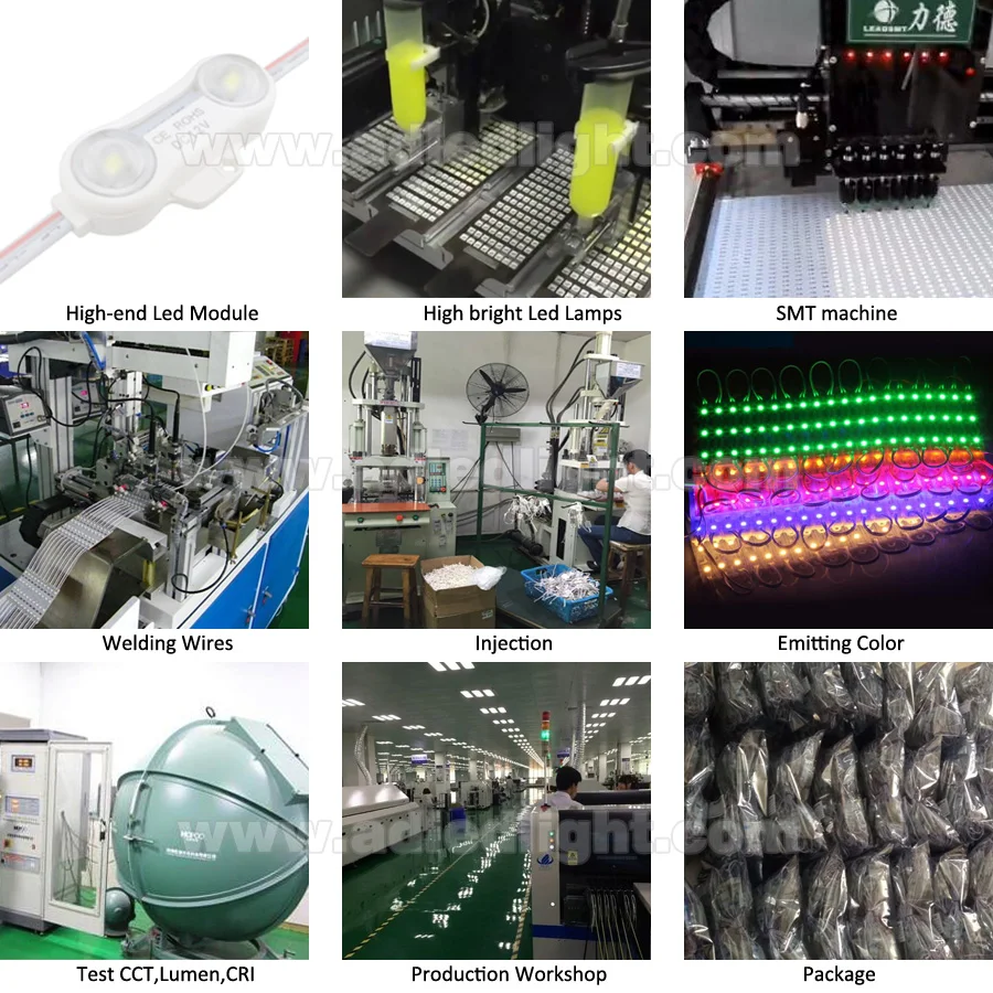 Advertising backlight signs led module samsung 3528 smd led