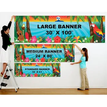 Custom Print Flex Banner Sizes For Advertising Sign Hanging