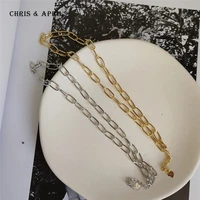 

925 Silver design chain choker necklaces