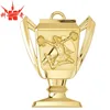High quality custom gold cheerleading medal trophy