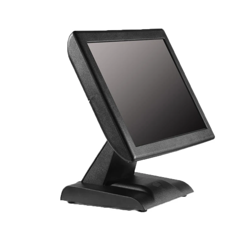 

15 Inch Resistive Touch Screen POS All In One System For Commercial Shop, Black