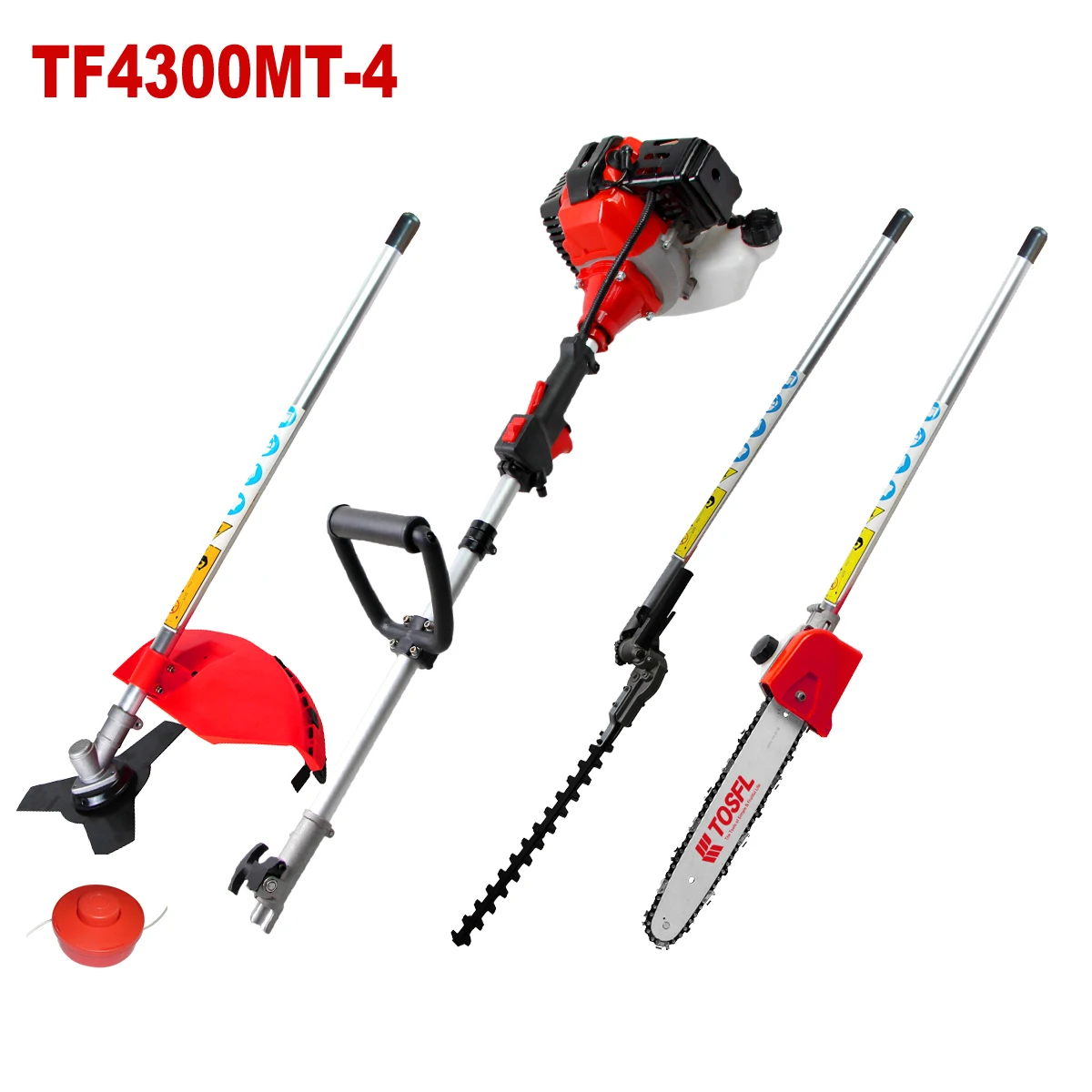 43cc 52cc 4 In 1 Multifunctional Brush Cutter Buy Multifunctional