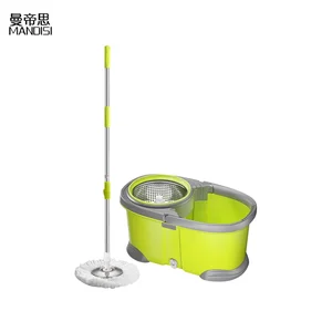 360 Easy Mop Magic Spin Floor Cleaning Mop  with Bucket Household Cleaning Product