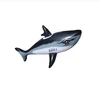 Hot sale PVC inflatable dolphin fish shape rider toy for kids