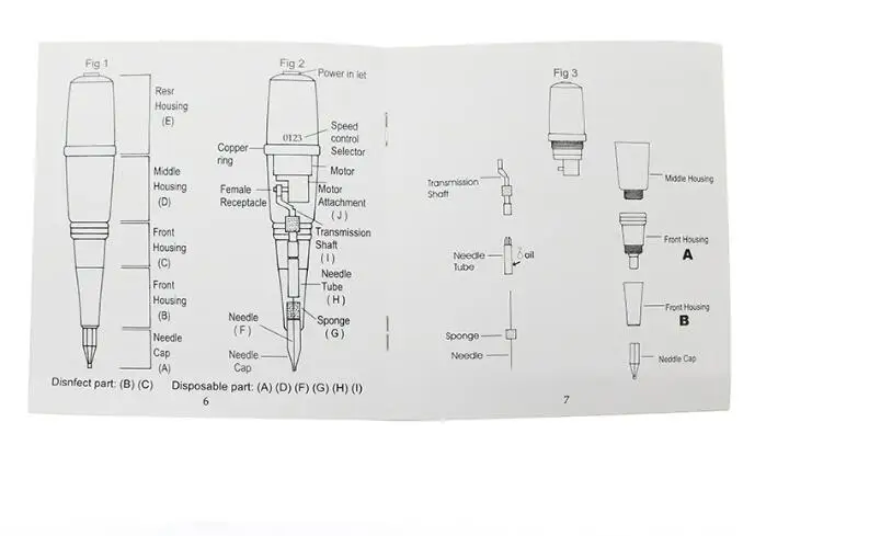 Popular Tattoo embroidery machine and eyebrow tattoo machine Giant Sun 9740 tattoo machine set