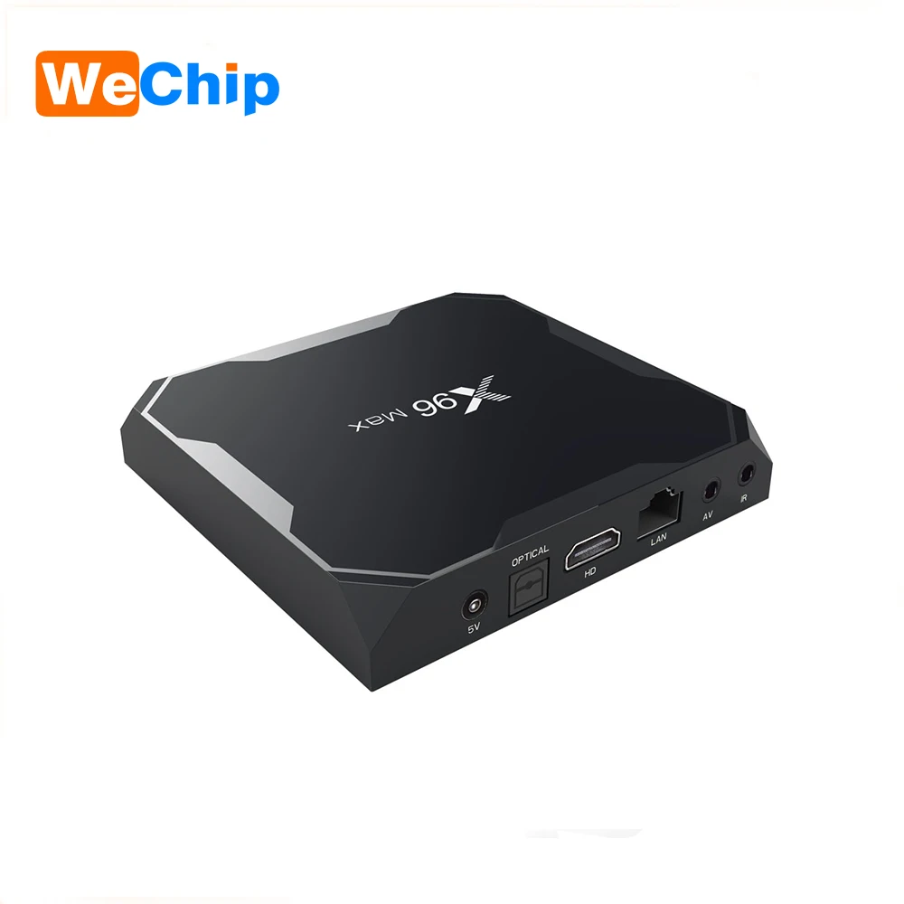 

wechip cheapest new products Android 8.1 Amlogic S905X2 x96max Quad Core 4gb 32gb dual wifi2.4G / 5.8Gb voice contral, N/a