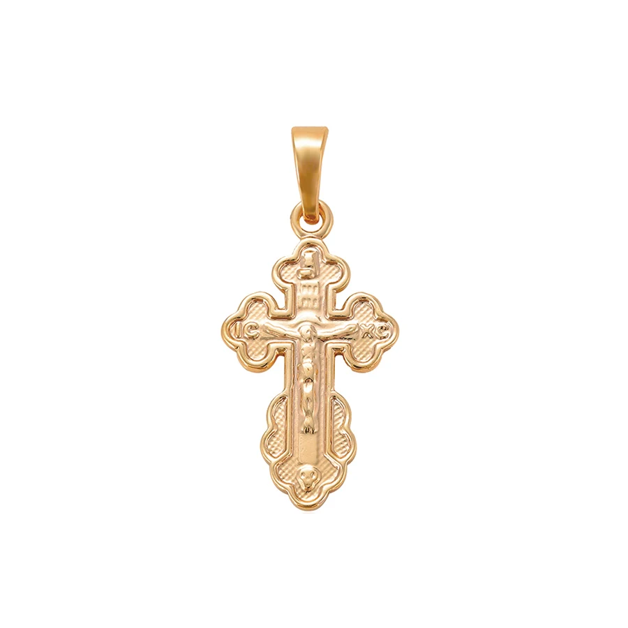 

33341 Xuping vogue big gold cross pendant import jewelry from China providing free sample