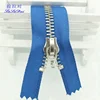 Two Way Closed End Matt Silver #8 Zip As Clothes Zip