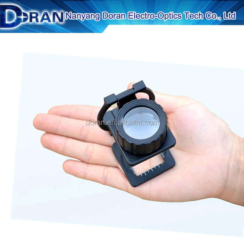 MG14108 10x High Quality Folding Metal Sewing Magnifier with Light and Scale