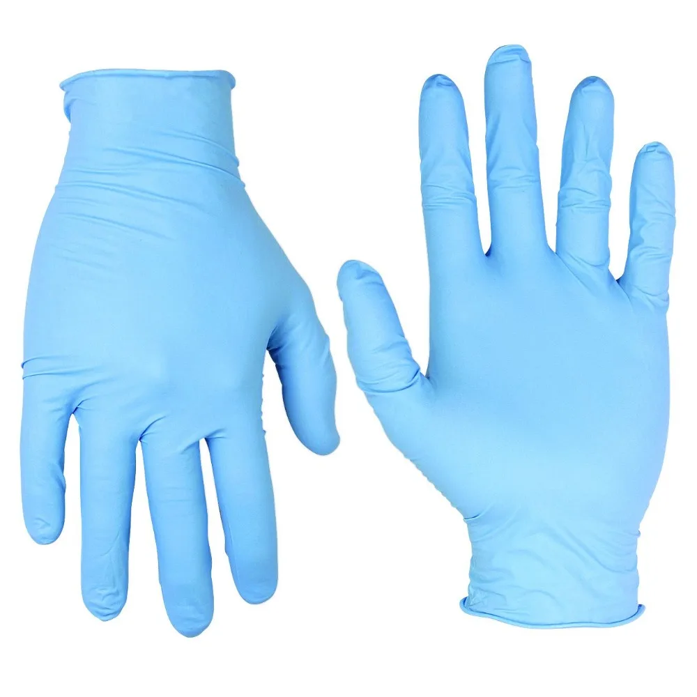 nitrile rubber gloves