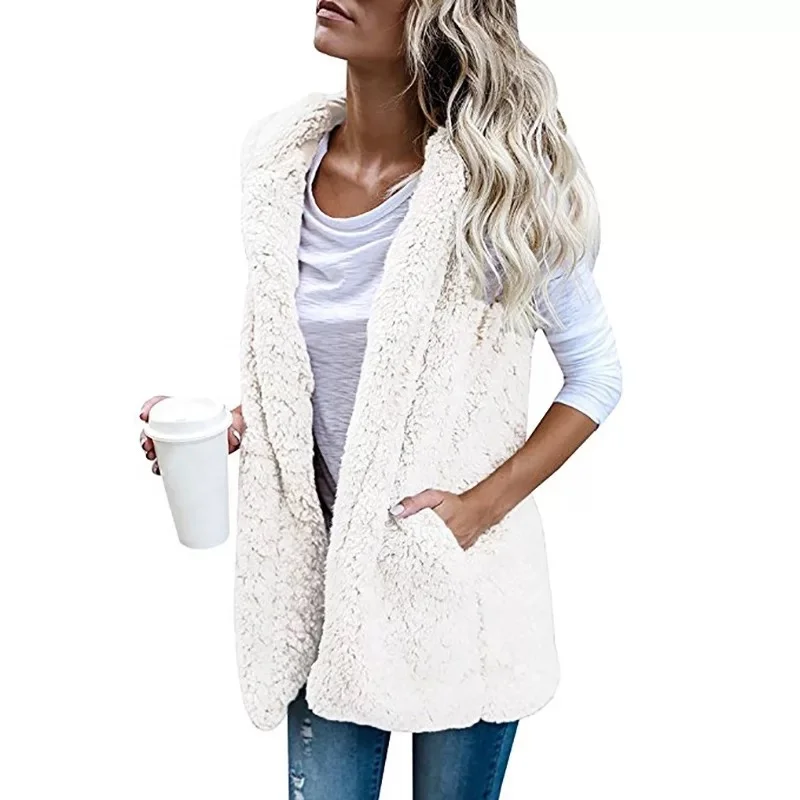 

E75 One side Sherpa hoodie cardigan, N/a