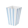 Wholesale Factory Supply Disposable Stripe Pattern Paper Popcorn Bucket