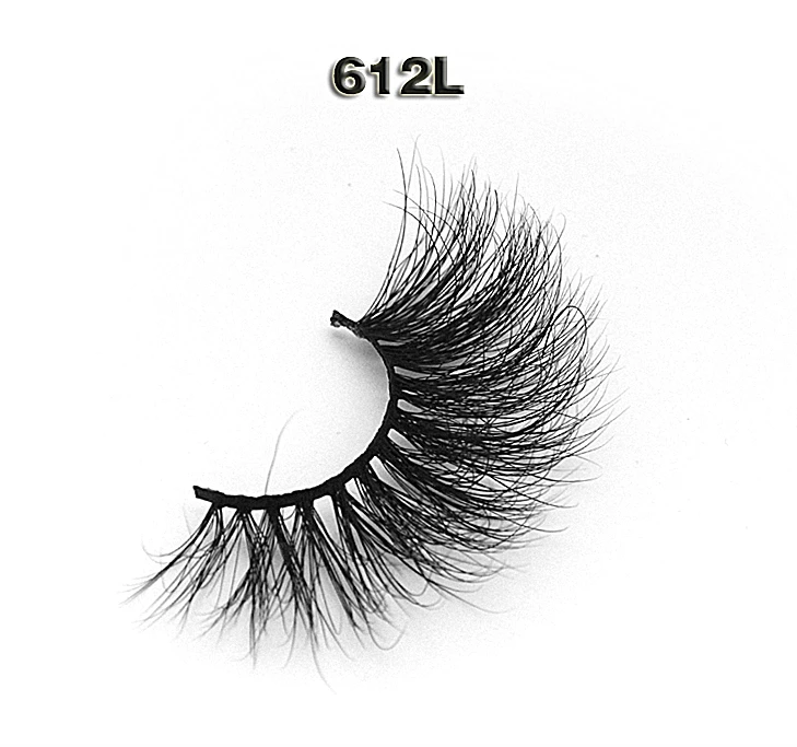 

Private Label Super Long Dramatic 25mm Eyelashes 3D Mink Lashes with Custom Packaging, Natural black