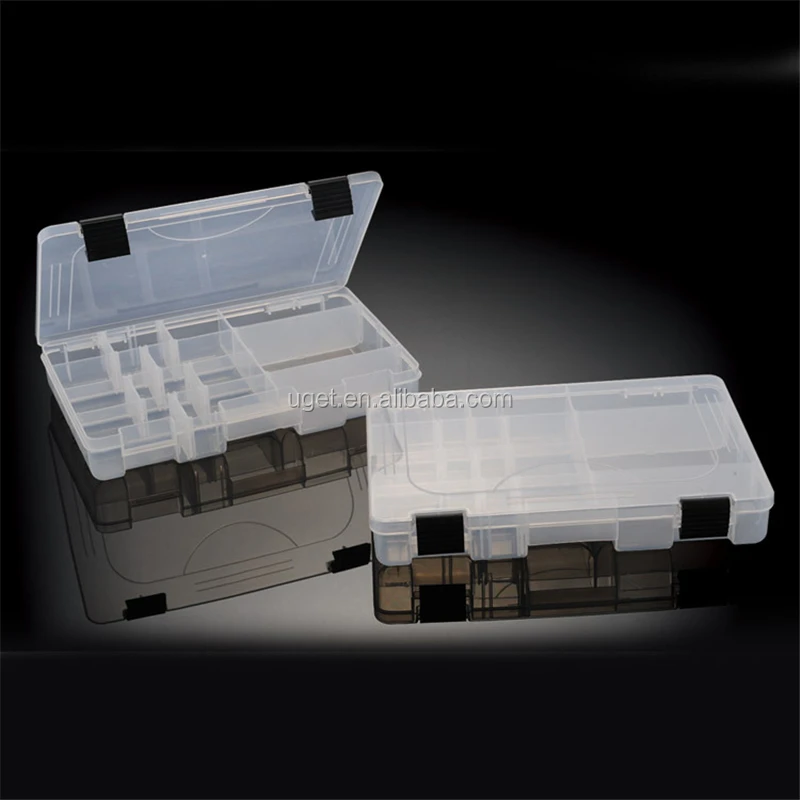 

Top Quality compartment plastic fishing tackle boxes, Transparent etc