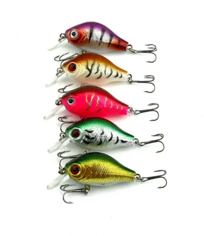 

High Quality Artificial Bait 3D Lure Eyes Hard Plastic Fishing Lure tackle crankbait wholesale longline fishing gear, 9 colours available/unpainted/customized