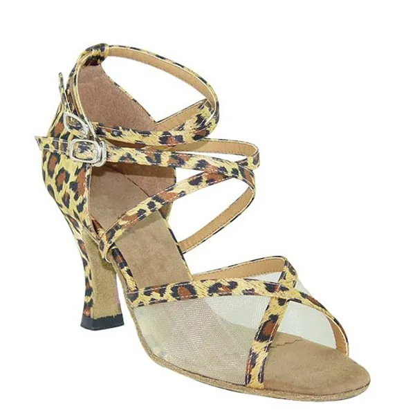

4802256 Fashion Women's Lady's Girl's Latin Salsa Tango Ballroom Heeled Dance Shoes 5cm and 7cm Heel, Customized color