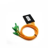 Plastic Outdoor Box Cassette Optical Fiber Planar Light Wave Circuit Splitter 1*8 Port