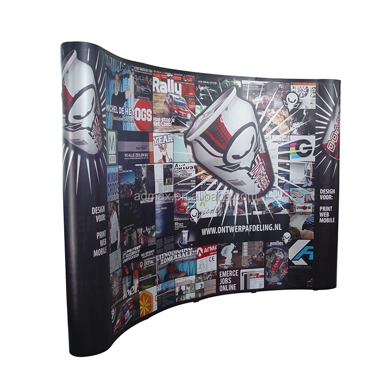 Advertising Pop Up Banner Stand Hop Up Tension Frame Buy Hop