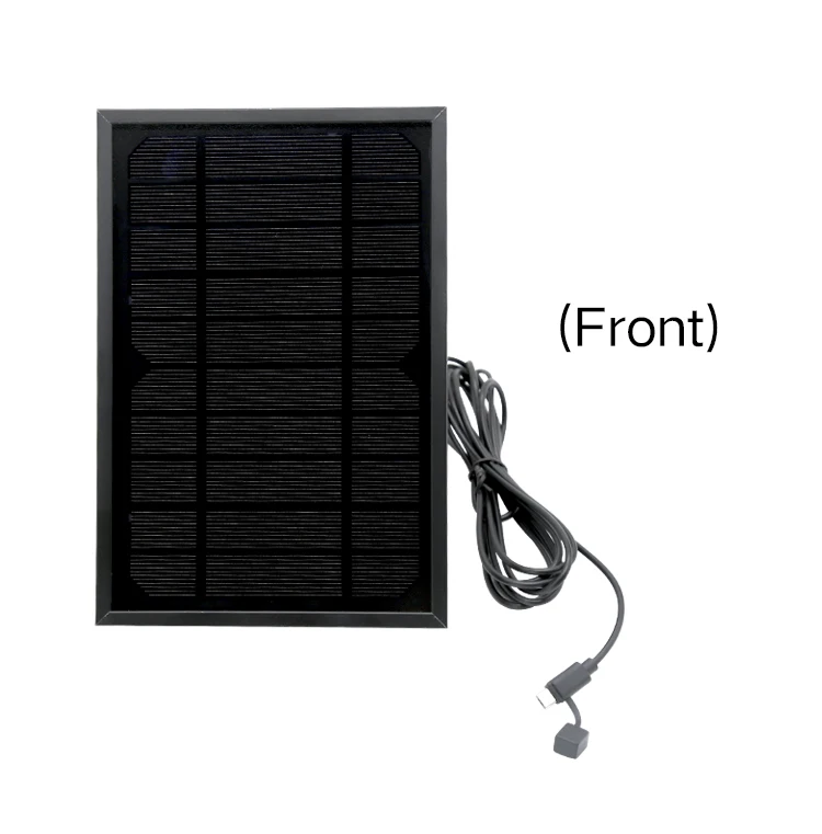 Newest Solar panel for battery Camera, USB output DC 5V1A