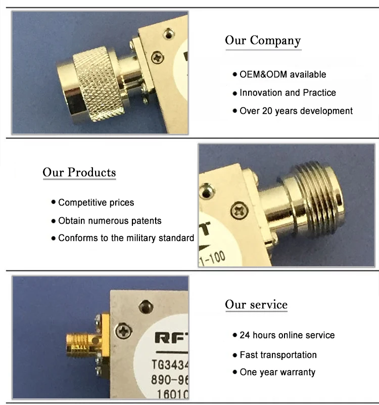 RFTYT SHF TG3434E 0.7-3.1 GHz RF Coaxial Isolator
