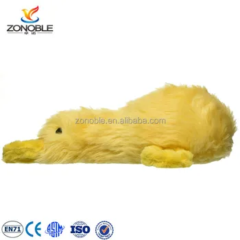 stuffed yellow duck