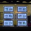 Perspex Window Signs Door Display Hanging Real Estate Window Display LED Pocket Light Box
