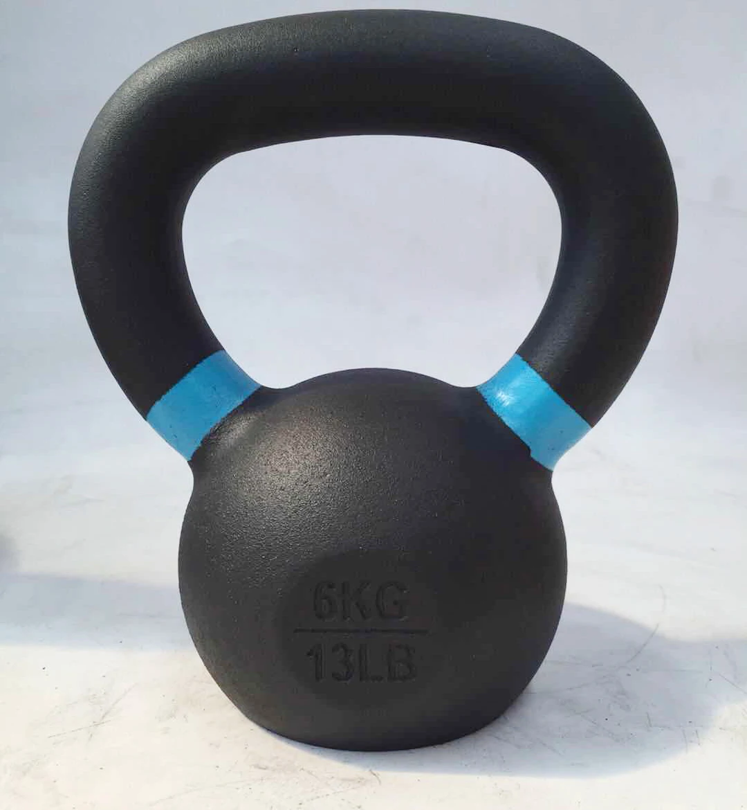 Cast Iron Kettlebell Black Painted Custom Logo Kettlebells Buy