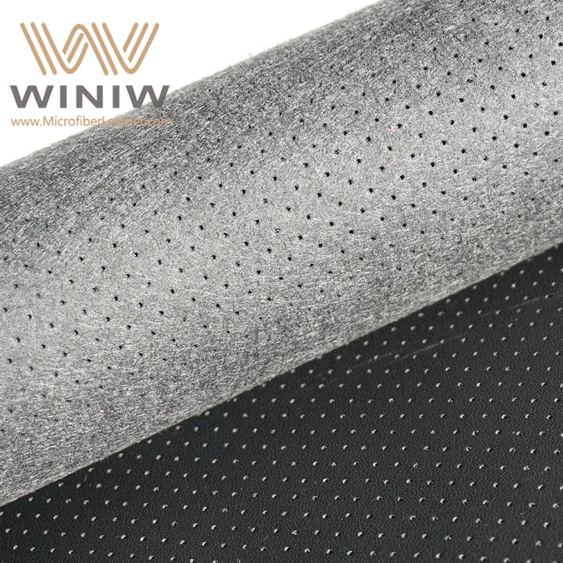 Fashion Popular High Quality Perforated Synthetic Artificial Leather Fabric For Seat Covers Upholstery