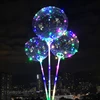 TOPREX DECOR 2018 Wholesale mini led balloon lights 18inch glow stick balloons for wedding and party decoration
