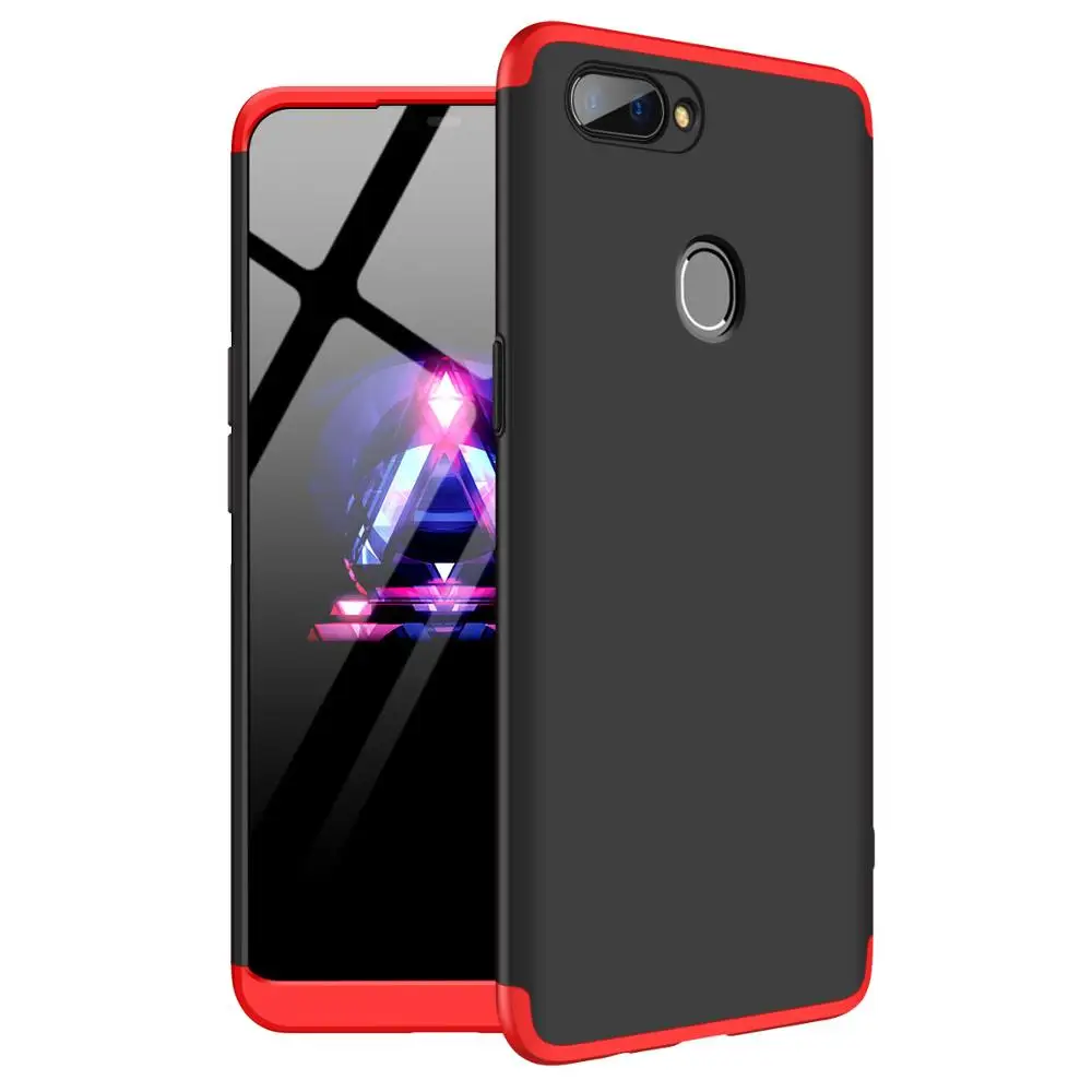 

GKK 3 in 1 Full 360 Degrees PC Case For Realme 2, 9 colors