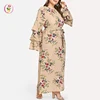 /product-detail/hot-sales-floral-printed-self-tie-chiffon-dress-tiered-bell-sleeves-party-maxi-dress-for-fat-women-60807636014.html