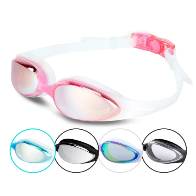 Wholesale Professional Water Sport Adult Silicone Swimming Goggles With Earplug