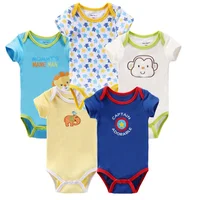 

Short sleeve cotton baby romper baby clothes baby wear