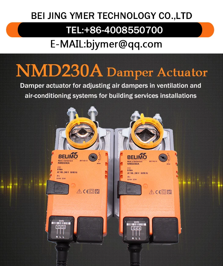 Bypass damper Diverter Flap nw100 Living Room Ventilation ground heat exchanger Belimo lm230a 