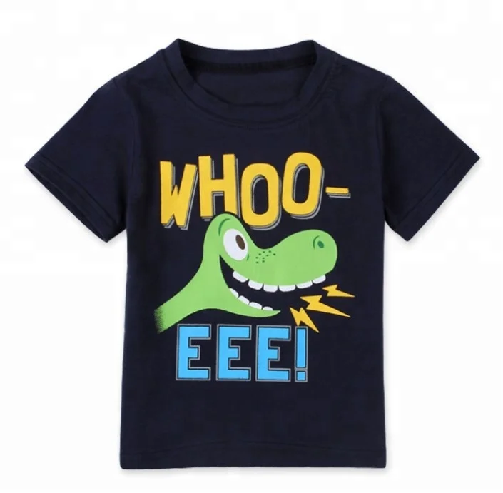 

Dinosaur Short Sleeve T-shirt For Children, Picture
