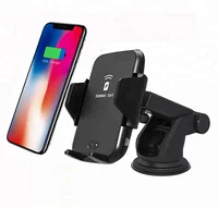 

Phone Accessories Car Air Vent Mount Holder Infrared Automatic Sensor Mobile Phone Holder with Wireless Charger