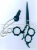 Hair Scissors Rock & Roll 5" Titanium Blue