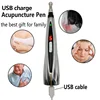 Updated home use infrared meridian energy acupuncture pen with usb charge supply