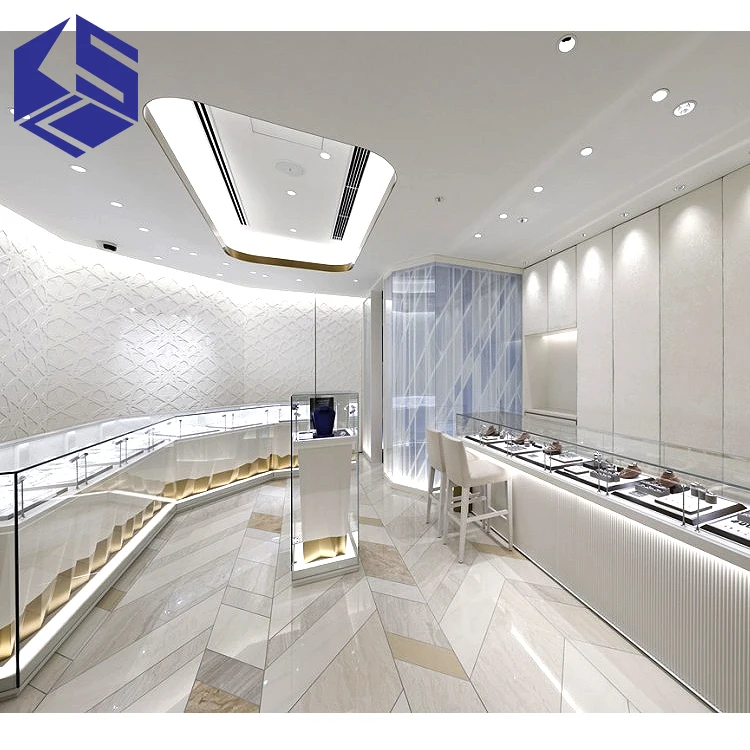 Glass Jewelry Store Fixture Jewelry Shop Interior Design Idea For Sale