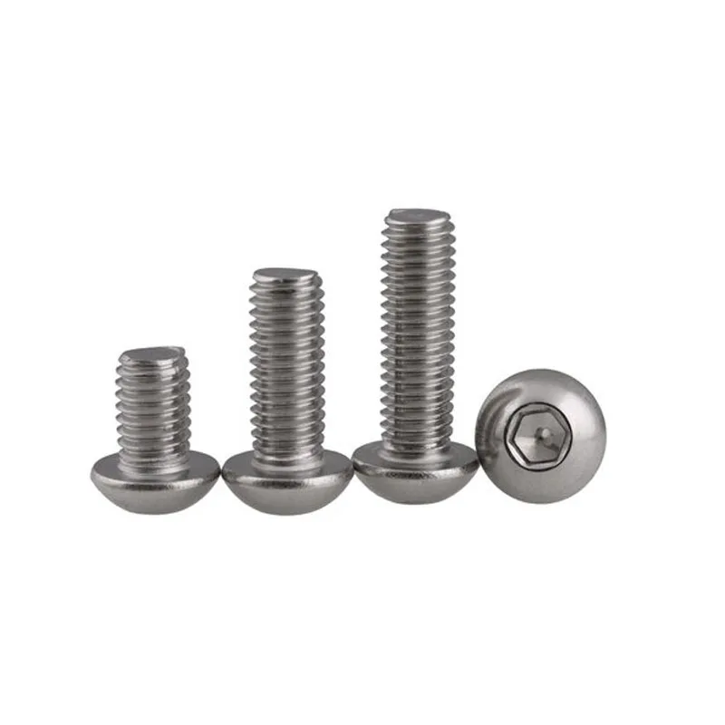 M4x16 M4x20 A2 A4 Stainless Steel Ss304 Hex Socket Pan Head Screw ...