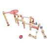 Highest safety standard tube game wooden blocks for kids 39 PCS