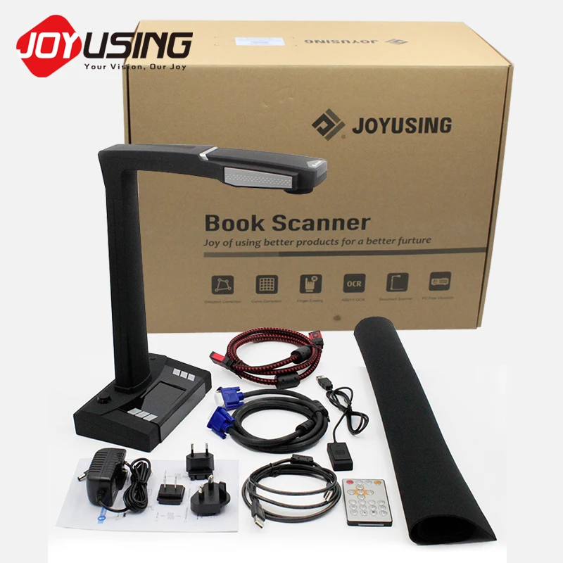 
Joyusing V160 16MP HD OCR Book Scanner High Quality Document Camera 
