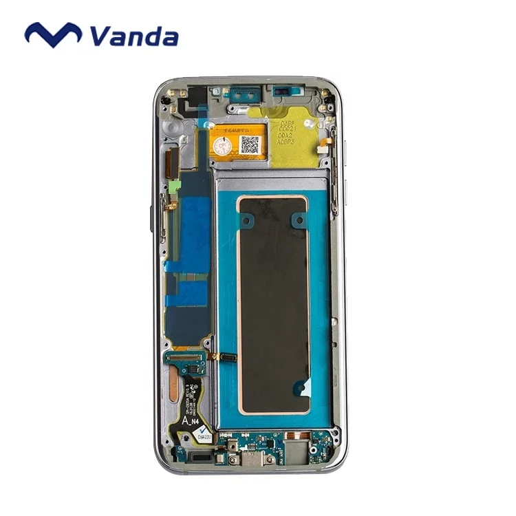 

Vanda brand new for samsung galaxy s7 edge g935a g935v g935f lcd touch screen digitizer, White;black;gold