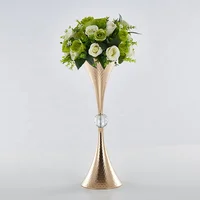 

Double horn floor vase for party decoration wedding