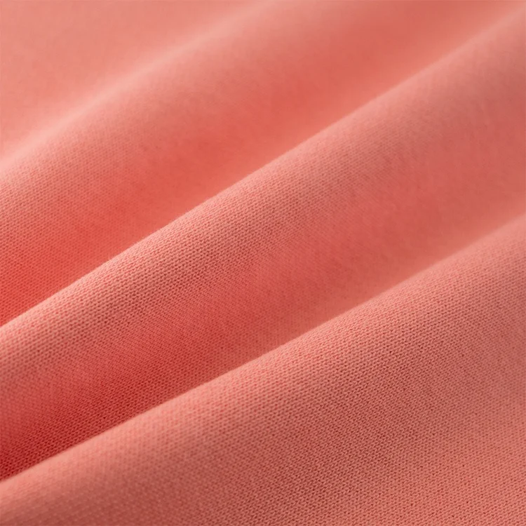 custom heavy 400gsm100 cotton brushed fleece french terry fabric